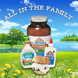 First appearance of Buttermilk Rubber Cement